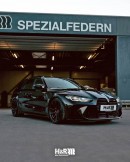 2023 BMW M3 Touring with H&R springs and Yido Performance forged wheels