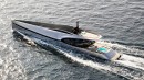 Unique 71 superyacht concept