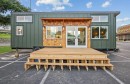 Custom park tiny house lives like a luxurious mini-mansion on wheels, comes with a matching price tag