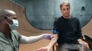 The custom-made, limited-edition, sold-out Hawk Blood Deck has Tony Hawk's real blood in the paint