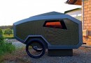 The Expedition Trailer is an e-bike trailer with extra space, plenty of customization options