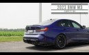 Watch This BMW M3 Competition Annihilate the Chevy Camaro ZL1 Without Breaking a Sweat