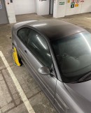 BMW M3 CSL sitting in a car park in London for 20 years