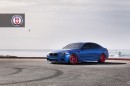 Monte Carlo BMW M5 on Red Wheels