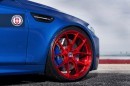 Monte Carlo BMW M5 on Red Wheels