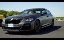 This BMW M550i Destroys a Levante Modena S and a Mercedes-AMG CLS 53 With No Effort