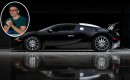Simon Cowell's 2008 Bugatti Veyron in a black-on-black spec is coming up for sale again