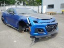 Crashed 2018 Chevrolet Camaro ZL1 1LE