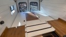 This Custom Camper Van Is a Modern Apartment on Wheels With an XL Bathroom, Now for Sale