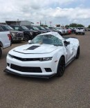 This 2015 Chevrolet Camaro was crushed, fixed, and sold