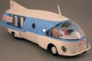 The Rocket, a Citroen Type 55 truck turned into one of the most obscure, iconic and awesome promotional vehicles