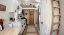Tiny home with two lofts and a spacious bathroom