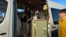 This Couple's First Camper Van Is an Affordable Tiny Home on Wheels With a Lovely Interior
