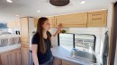DIY Sprinter Van Conversion Kitchen