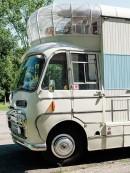 This Mobile Cinema bus is the only one left from of a series of 7 custom vehicles