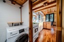 Custom tiny home with incredible woodwork