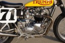 Custom Triumph TR6 Flat Tracker
