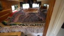 This DIY Camper Van Is a Tiny Cabin on Wheels With a Warm, Homey Cedar Wood Interior