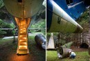 The retired Boeing 727 turned into an home