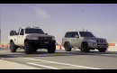 This Ferrari SF90 vs. 3,000-HP Nissan "Patrol" Started Well Enough but Ended in Disaster