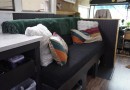 Freightliner school bus is now Bessy, the DIY skoolie with a very cleverly designed interior
