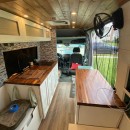 Serenity, a 2015 Freightliner Sprinter conversion that runs on solar and has a surprise guest room