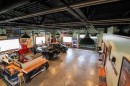 The ultimate man cave is a gearhead's dream come true, with family home included