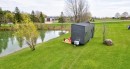 Modern tiny house on wheels by Express Tiny Homes