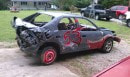 Toyota Camry demolition derby car