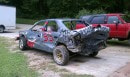 Toyota Camry demolition derby car