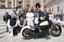 Harley-Davidson Custom Bike Was Signed by the Pope