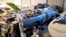 collection of derelict Mopar muscle cars