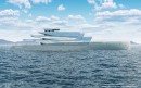 Pegasus Superyacht - Rendering