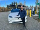 This is Beluga, a 2020 Tesla Model X turned into a minimalist mobile home