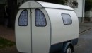 The Knospe trailer offered slide-out removable walls, maximum versatility