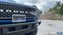 2021 Ford Bronco with front license plate