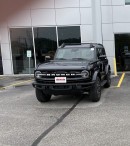 2021 Ford Bronco with front license plate