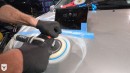 How long does it take for a polishing machine to destroy paint - a test by Larry Kosilla