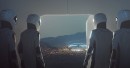 SpaceX Starship flight animation