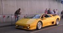 Reversing a Lamborghini Diablo