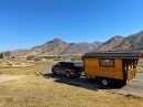 Misty is a gorgeous, off-grid-capable tiny home with clear Vardo inspiration