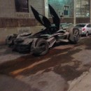 Leaked images of the Batmobile