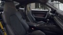 2023 Porsche 911 GT3 RS Interior with Yellow Seatbelts