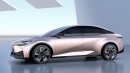Toyota bZ SDN, possibly the electric Corolla Toyota wants to build in China with BYD