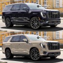 2025 GMC Yukon Denali spied and rendered by c_zr1