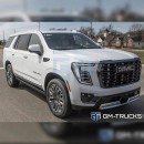 2025 GMC Yukon Denali spied and rendered by c_zr1