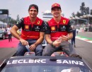 Carlos Sainz and Charles Leclerc for Scuderia Ferrari