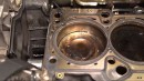 Volkswagen Jetta 2.0 BPY engine after it blows up from 100-shot of Nitrous