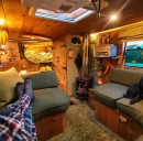 The Dutchess is an 1981 Mercedes horsebox repurposed as a most gorgeous tiny home