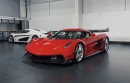 The first Koenigsegg Jesko delivered to the UK